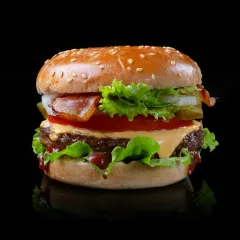 Burger barbecue